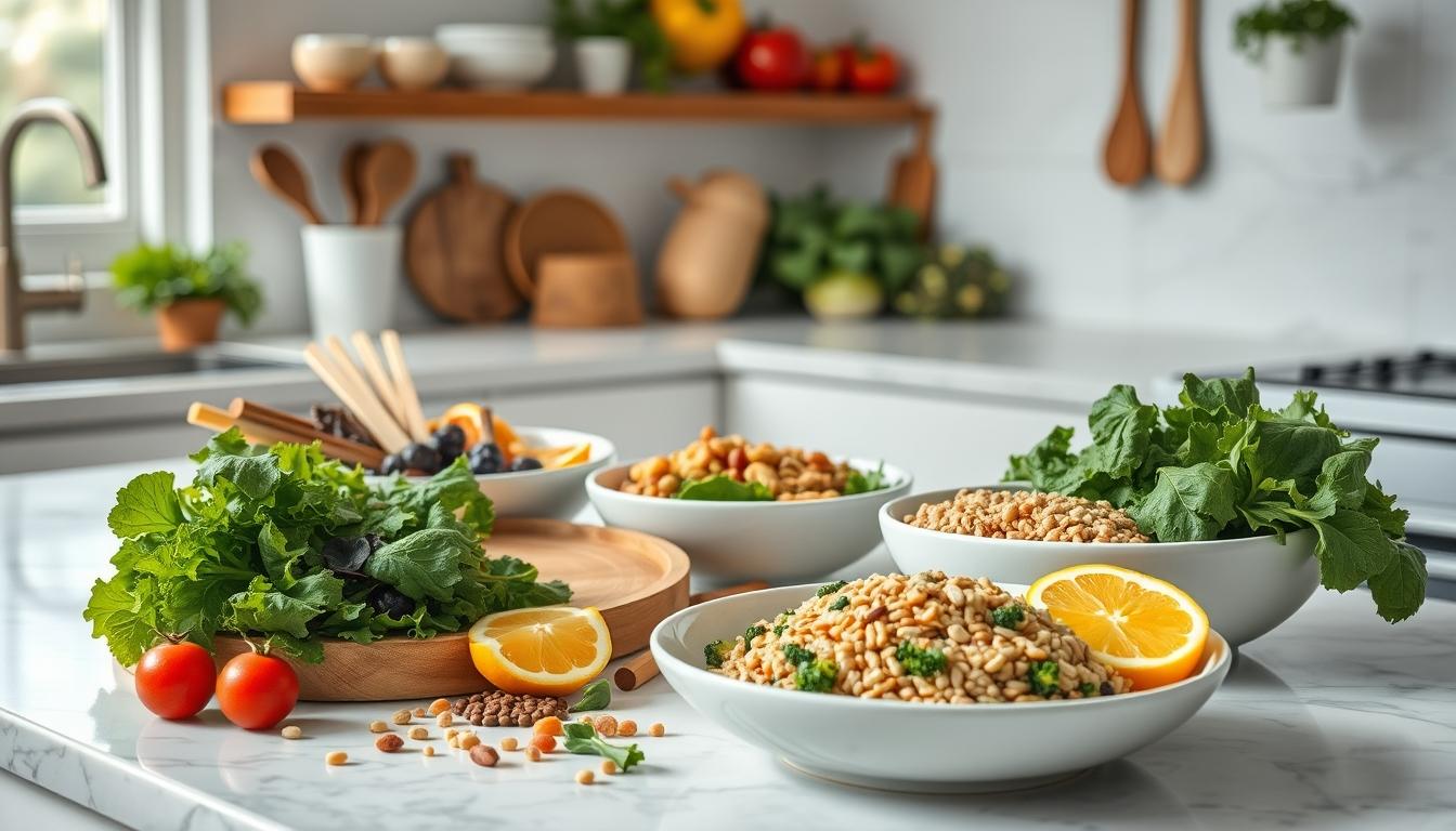 Freshly baked homemade cake in a kitchen setting